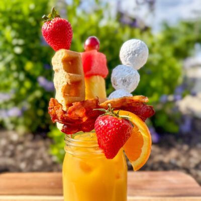 A close-up of the Breakfast Mimosa, offered by Easley Winery during the 2025 Indiana State Fair, running from Aug. 1-17. (Photo/Indiana State Fair)