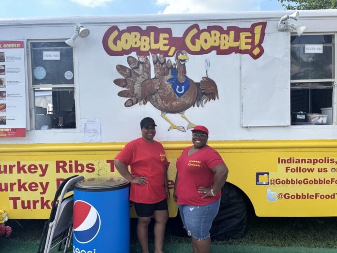 gobble gobble Located across from the DNR building, Alfarena McGinty runs Gobble Gobble alongside her sister, Laura Offett, and other family members. (Photo/Chloe McGowan)