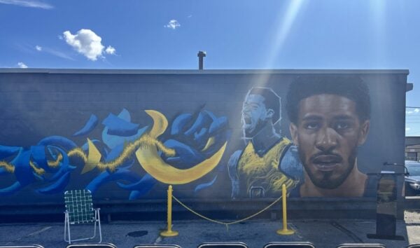 GANGGANG commissioned artist William Minion to create a mural depicting Tyrese Haliburton at XG Groom Room as part of the Keepers of the Culture Series. (Photos/Chloe McGowan)