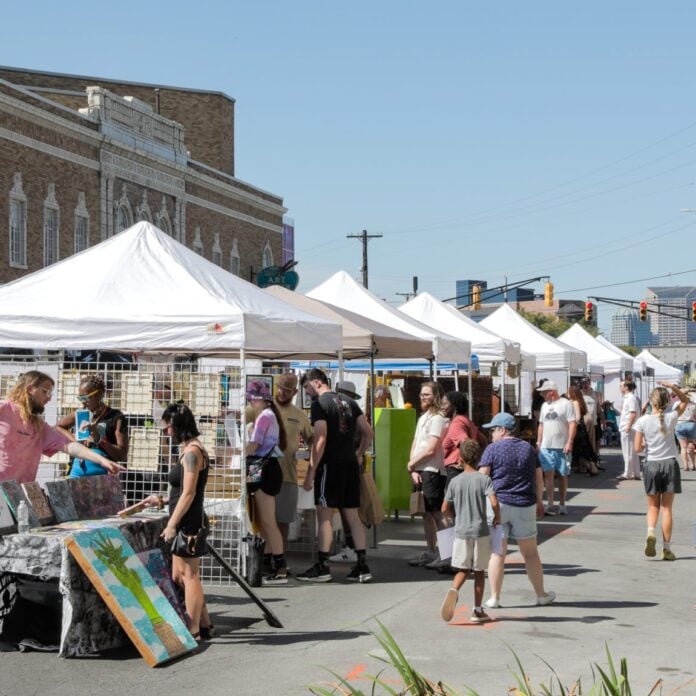 art squared The 12th annual Art Squared returns to Fountain Square on Sept. 20. (Photo provided/Fountain Fletcher District Association via website)