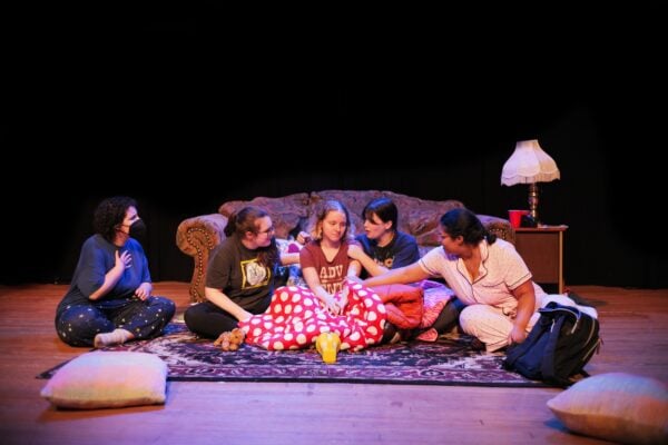 "The Sleepover" produced as part of 2024 IndyFringe Festival. (Photo/Leo Soyfer)