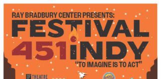 The fourth annual Festival 451Indy returns with curated events Sept. 6-Oct. 5. (Graphic provided/Ray Bradbury Center via website)