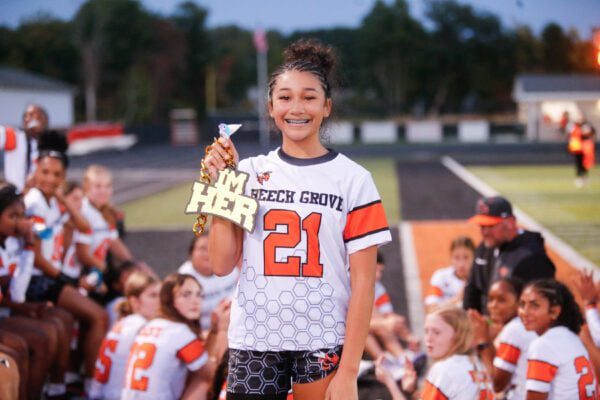 Beech Grove Flag Football Girl's Sport 2025.