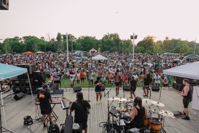 BLACK: A Festival of joy returns to Taggart Memorial Amphitheater in Riverside Park on Sept. 13. (Photo provided/GANGGANG)