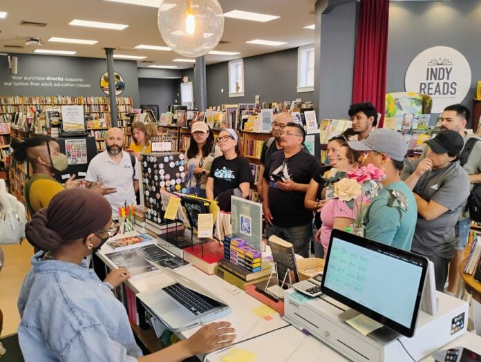 In 2024, Indy Reads served approximately 500 adult students through its tuition-free community classrooms
