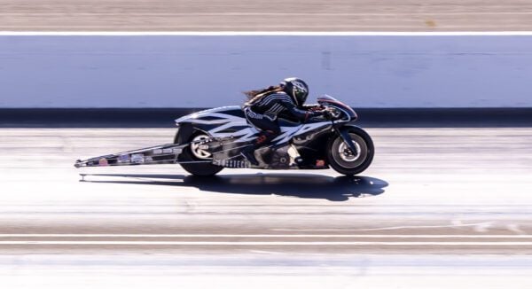 Dystany Spurlock during the 2025 NHRA U.S. Nationals at Lucas Oil Raceway in Indiana. (Photo/Walt Thomas)