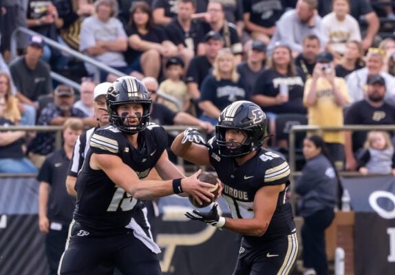 Purdue University and the University of Southern California (USC) NCAA Big Ten men's football game September 2025.