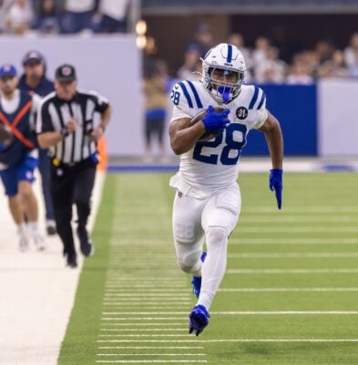 Denver Broncos at Indianapolis Colts NFL Football Game, Week 2 of 2025-26 Season.