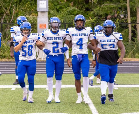 Shortridge High School versus Washington High School football IHSAA 2025.