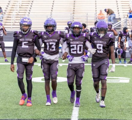 Shortridge High School versus Washington High School football IHSAA 2025.