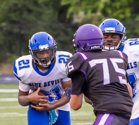 Shortridge High School versus Washington High School football IHSAA 2025.