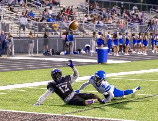 Shortridge High School versus Washington High School football IHSAA 2025.