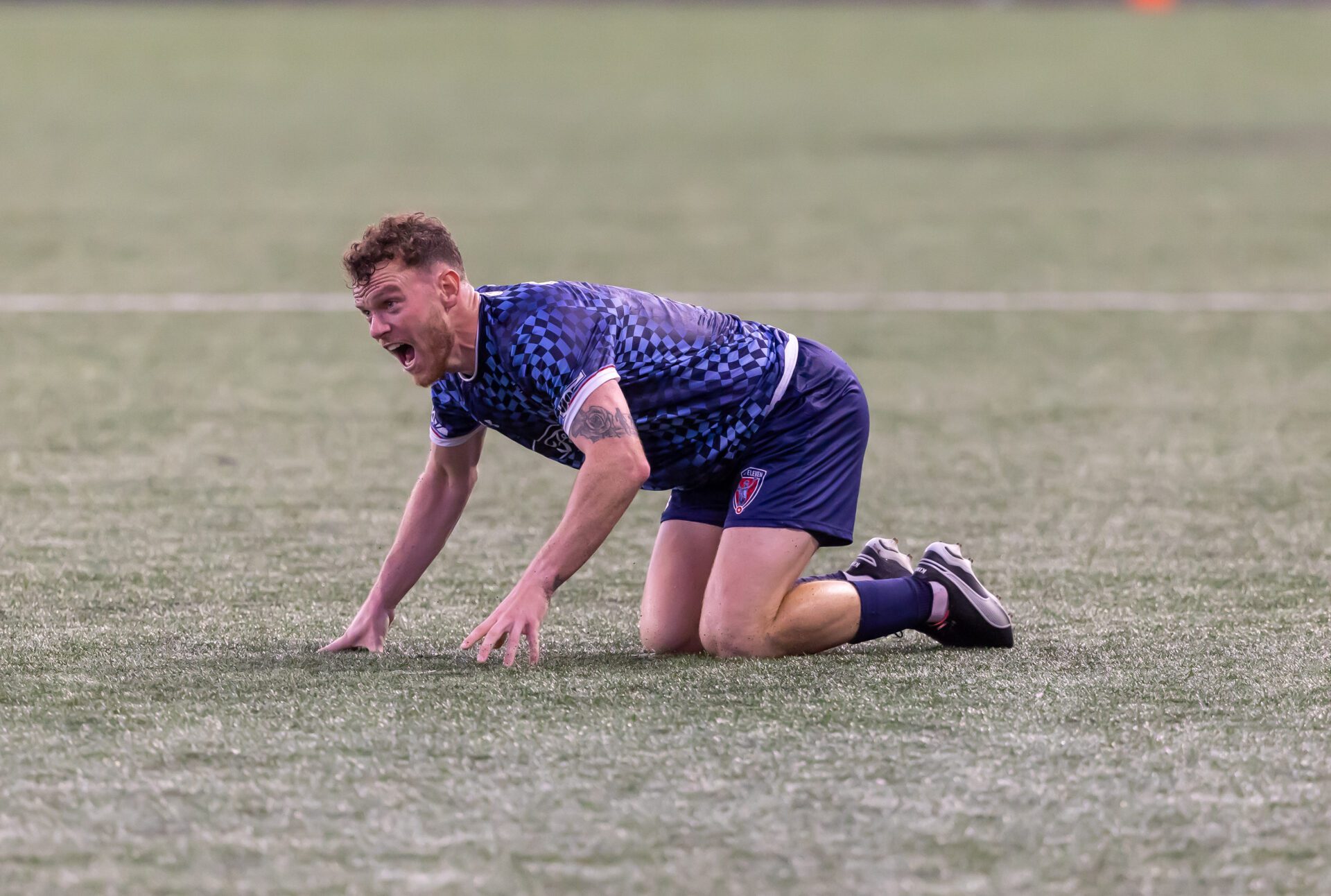 Indy Eleven FC Tulsa Soccer Match Indinapolis, Indiana.