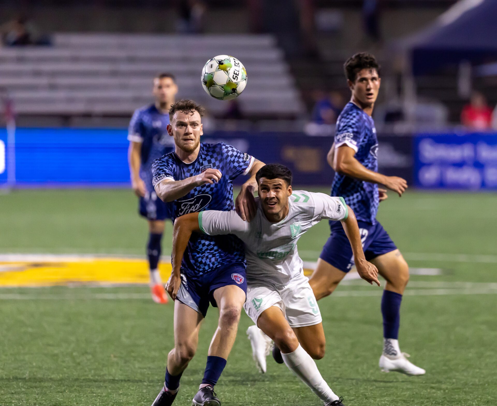 Indy Eleven FC Tulsa Soccer Match Indinapolis, Indiana.