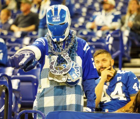 Scenes from the Indianapolis Colts versus the Tennessee Titans NFL game, held on October 26, 2025, at Lucas Oil Stadium, in downtown Indianapolis, Indiana. (Photo/David Dixon)