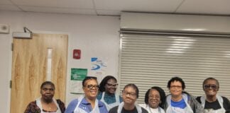 2025 Cooking Workshop and Lead Prevention community event held at Douglass Park to teach community members how to combat lead absorb ion with certain meals.