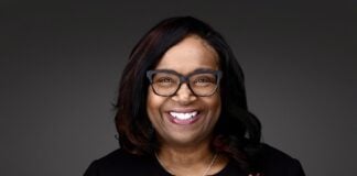 Brenda Johnson, writer and storyteller, will debut a one-woman show called “Aging. Reimagined!” on Nov. 9 at the Indiana Historical Society. (Photo/Sonja Clark)