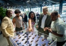 L to R: Gary Gee, Alan Bacon, Mali Bacon, Tyrese Haliburton, and at BUTTER 5. (Photo provided)