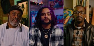 Gary Gee, Israel Solomon and Johnson Simon are the three Black Hoosier artists featured in Chris Wilborn’s new documentary “Moving with the Spirit.” (Photos provided/Chris Wilborn)