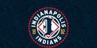 Indianapolis Indians new logo, revealed september 2025 in Indiana.