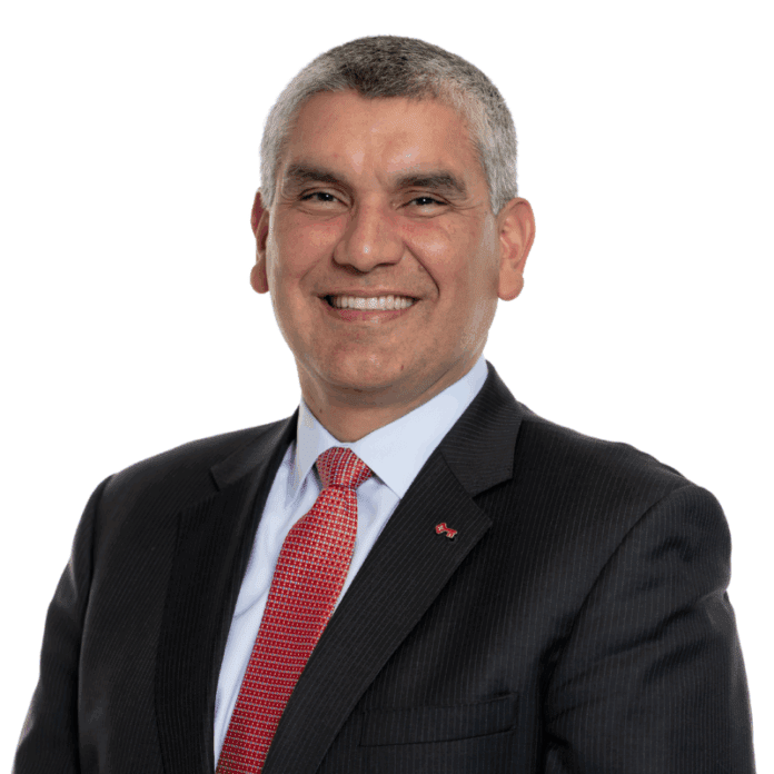 Juan Gonzalez, president of KeyBank Central Indiana. (Photo provided/International Center)