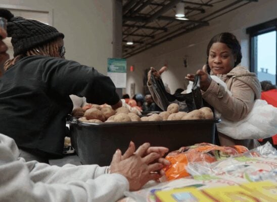 Success Center food pantry