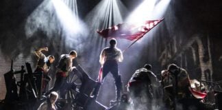 REVIEW: Onstage at the newly renovated Clowes Hall, āLes MisĆ©rablesā is a sight to behold The Broadway National Tour of "Les MisĆ©rables" is onstage now through Nov. 9 at Clowes Memorial Hall. (Photo/Matthew Murphy)