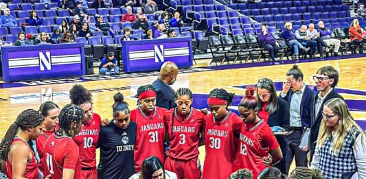 IU Indy versus Northwestern women's basketball NCAA November 2025.