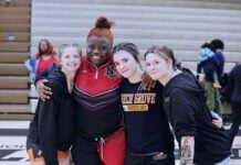 Beech Grove High School versus North Central High School Girl's Wrestlin in Indiana on November 2025.