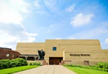 Exterior of the Eiteljorg Museum in Indianapolis. (Photo/Jessica Strickland Photography via Eiteljorg's website)
