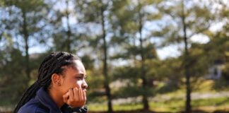 decorative image for article about seasonal depression and mental health.