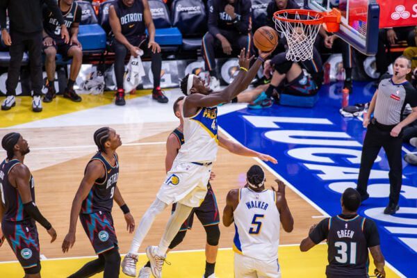 Detroit Pistons at Indiana Pacers NBA basketball game in 2025 of November at Gainbridge Fieldhouse.