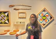 Black arts spotlight: Artist, ethnobotanist and okra grower Shamira Indy-based artist and ethnobotanist Shamira Wilson (Photo/Chloe McGowan)