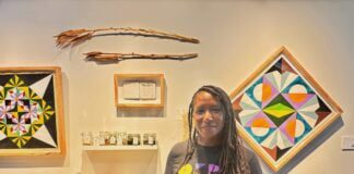 Indy-based artist and ethnobotanist Shamira Wilson (Photo/Chloe McGowan)