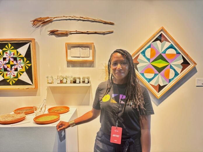 Indy-based artist and ethnobotanist Shamira Wilson (Photo/Chloe McGowan)
