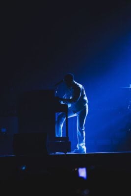 John Legend concert in Indiana in November of 2025, photo taken by Mia Moore of the indianapolis Recorder and Indiana Minority Business Magazine and their affiliates.