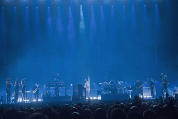 John Legend concert in Indiana in November of 2025, photo taken by Mia Moore of the indianapolis Recorder and Indiana Minority Business Magazine and their affiliates.