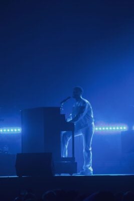 John Legend concert in Indiana in November of 2025, photo taken by Mia Moore of the indianapolis Recorder and Indiana Minority Business Magazine and their affiliates.