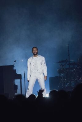 John Legend concert in Indiana in November of 2025, photo taken by Mia Moore of the indianapolis Recorder and Indiana Minority Business Magazine and their affiliates.
