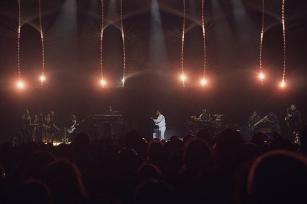 John Legend concert in Indiana in November of 2025, photo taken by Mia Moore of the indianapolis Recorder and Indiana Minority Business Magazine and their affiliates.