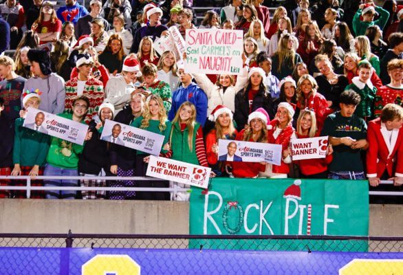 IHSAA Boy's High School Football Westfield High School Carmel High School Class 6A Sectionals Championship in November 2025 in Indiana.