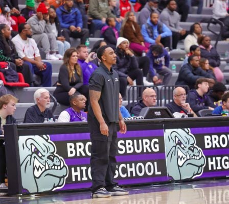 Pike High School coach Jeff Teague. (Photo/David Dixon)
