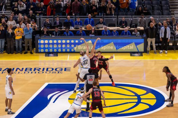 Chicago Bulls at Indiana Pacers NBA basketball game on November 29, 2025 at Gainbridge Fieldhouse, in downtown Indianapolis, IN. Photo taken by Walt Thomas of the Indianapolis Recorder.