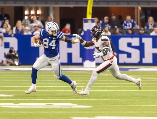 Houston Texans at Indianapolis Colts NFL football game on December 2, 2025 in Indianapolis, Indiana. Photo taken by Walt Thomas of the Indianapolis Recorder.