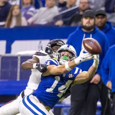 Houston Texans at Indianapolis Colts NFL football game on December 2, 2025 in Indianapolis, Indiana. Photo taken by Walt Thomas of the Indianapolis Recorder.