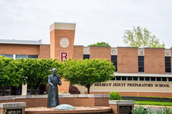 Brebeuf Jesuit Preparatory School received a $12 million grant from the Lilly Endowment, Inc. to fund the construction of a performing arts center and AI innovation lab. (Photo provided/Brebeuf Jesuit via Facebook)