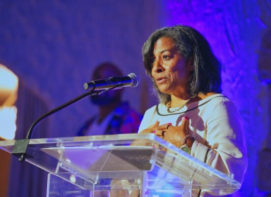 Judith Thomas took over as the new president and CEO of Indy Arts Council in April 2025. (Photo/Ziad Hefni)