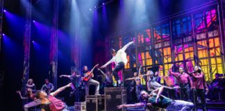 Jordan Markus as MJ in "MJ the Musical," onstage now through Jan. 18 at Old National Center. (Photo/Matthew Murphy)