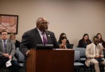 Gregory Porter presenting House bill 1029 in committee on Jan. 13, 2026. (Photo provided/Indiana House Democrats)