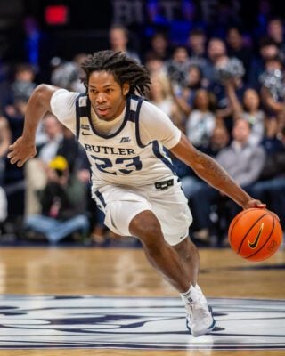 Butler University versus St. John's college basketball game in Indianapolis.